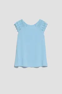 DÁMSKÁ KOŠILE L-KO-4031 BLEDOMODRÁ