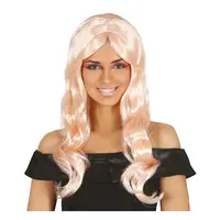 Dámska parochňa ružová vlnitá