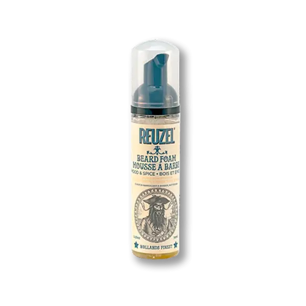 Balzam pena na bradu drevo a korenie Reuzel Beard Foam Wood & Spice 70ml