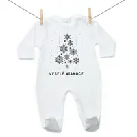 Boodyy Overal Veselé Vianoce 56 (0-2 mesiace)