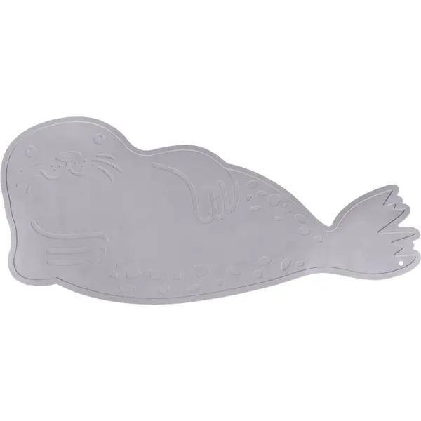 Zopa Silicone Bath Mat Anti-Slip protišmyková podložka do vane Dove Grey 71x30,5 cm 1 ks