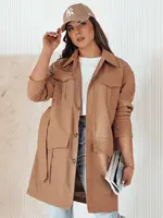 Dámský kabát VERMONT camelový Dstreet