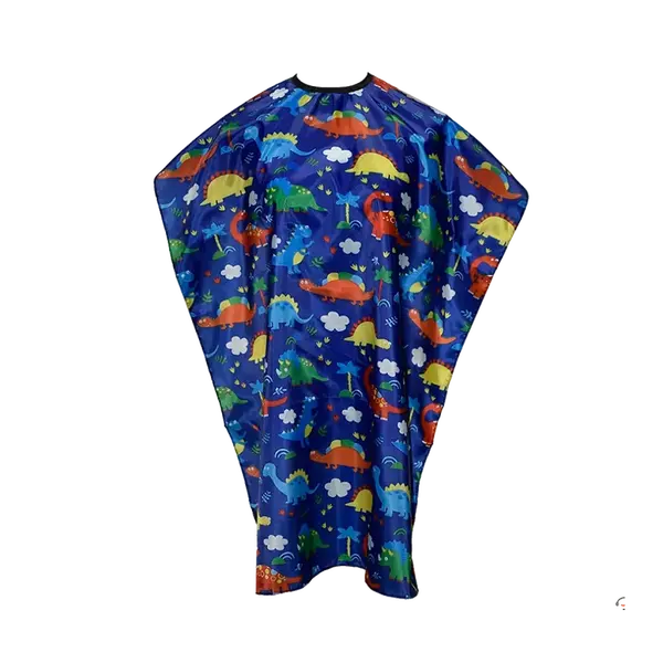 Detská kadernicka pláštenka BDS Blue Dinosaurs