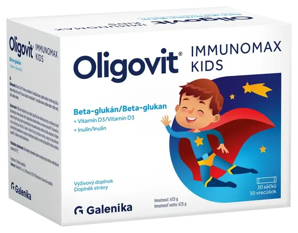 Oligovit IMMUNOMAX KIDS Beta-glukán