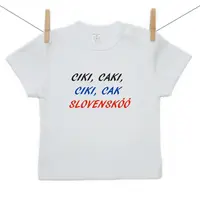 Boodyy Tričko s krátkym rukávom Ciki, caki, ciki, cak 98 (2-3 roky)