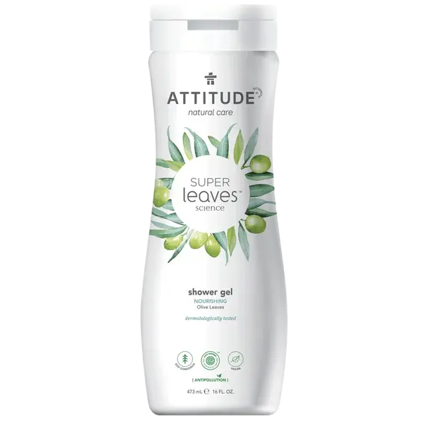 ATTITUDE Prírodné telové mydlo Super leaves olivové listy