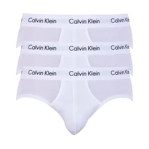 Sada tří classic fit slipů v bílé barvě Calvin Klein Underwear