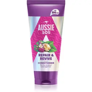 Aussie SOS Repair & Revive vyživující kondicionér pro namáhané vlasy a vlasovou pokožku 350 ml