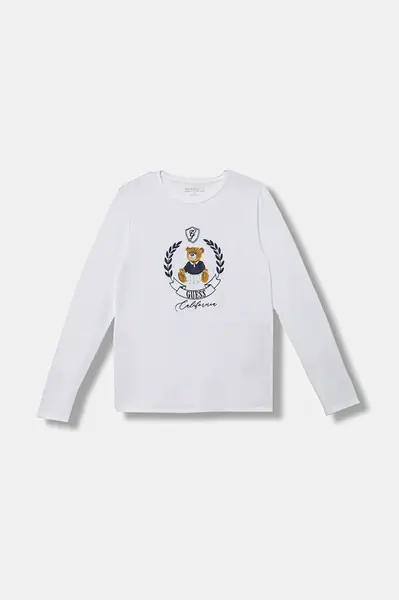 Dětské tričko s dlouhým rukávem Guess