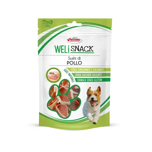Pamlsky pre psy WELI SNACK kuracie sushi