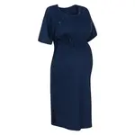 Dámska tehotenská/dojčiaca nočná košeľa Luna, granat, veľ. L