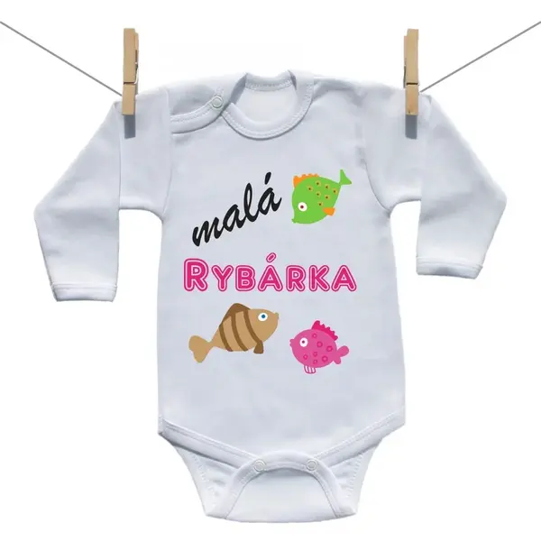 Boodyy Body s dlhým rukávom Malá rybárka 56 (0-2 mesiace)