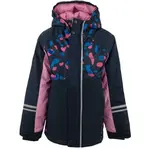 ALPINE PRO JORDANO Dětská bunda, černá, velikost 128-134