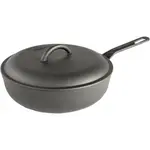 GSI Outdoors GUIDECAST 10 INCH DEEP FRYER Litinová pánev, tmavě šedá, velikost