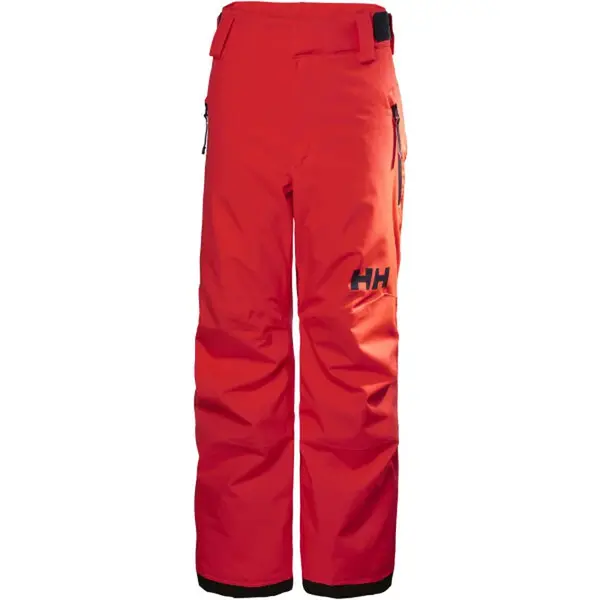 Helly Hansen LEGENDARY Dětské lyžařské kalhoty, červená, velikost 14Y