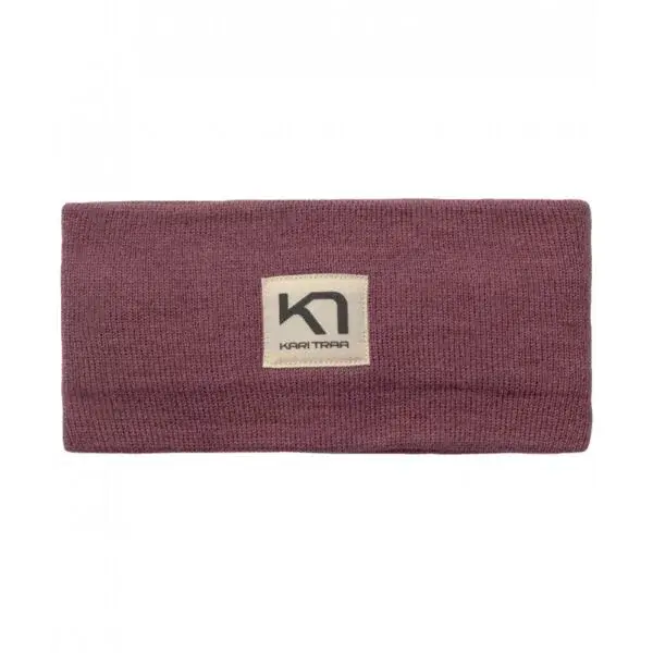 KARI TRAA ROTHE Dámská čelenka, vínová, velikost