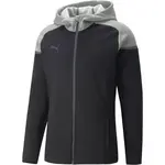 Puma TEAMCUP CASUALS HOODED Pánská tréninková mikina, černá, velikost
