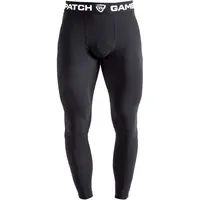GAMEPATCH COMPRESSION PANTS Kompresní unisex legíny, černá, velikost