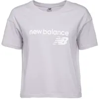 New Balance WT03805GRV Dámské triko, šedá, velikost