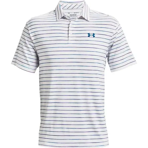 Under Armour PLAYOFF POLO 2.0 Pánské golfové polo triko, bílá, velikost M
