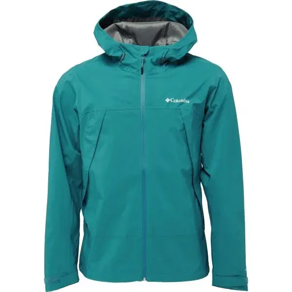 Columbia BOULDER FALLS™ JACKET Pánská bunda, tyrkysová, velikost