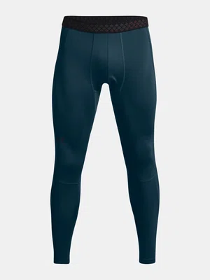Under Armour Legíny UA ColdGear Rush Leggings-BLU - Pánské