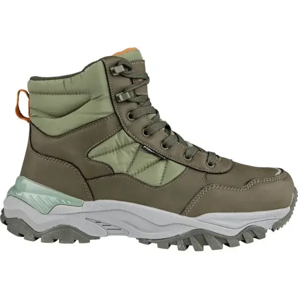 ALPINE PRO LINSELL Pánské zimní boty, zelená, velikost
