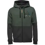LOAP EDCAR Pánská mikina, tmavě zelená, velikost