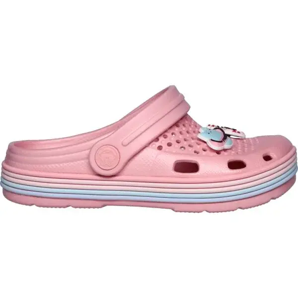 Coqui LINDO KIDS Dětské pantofle, růžová, velikost