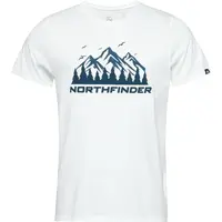 Northfinder BOGDAN Pánské tričko, bílá, velikost