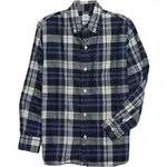 GAP FA23 LS POPLIN Chlapecká košile, šedá, velikost