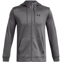 Under Armour ARMOUR FLEECE Pánská mikina, tmavě šedá, velikost L