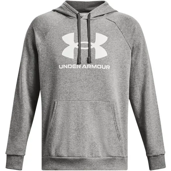 Under Armour RIVAL Pánská mikina, šedá, velikost S