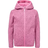 Lewro ZAN Dívčí fleecová mikina svetrového vzhledu, růžová, velikost 140-146