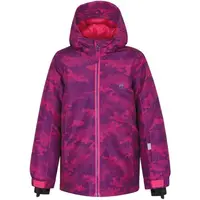 LOAP CUNES Dětská lyžařská bunda, růžová, velikost 134-140