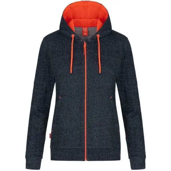 LOAP EDITA Dámská mikina, tmavě modrá, velikost