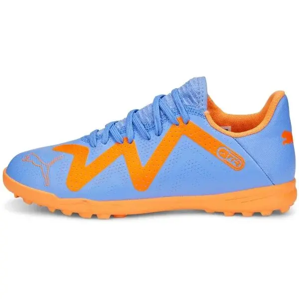 Puma FUTURE PLAY TT JR Detské turfy, svetlomodrá, veľkosť 28