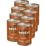 LOUIE HOVĚZÍ S MRKVÍ 8x 400 G Psí konzervy, hnědá, velikost