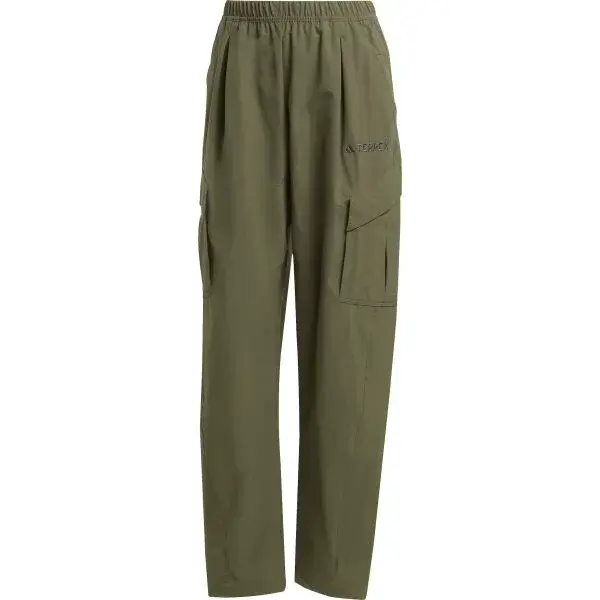 adidas CARGO PANTS Dámské turistické kalhoty, khaki, velikost