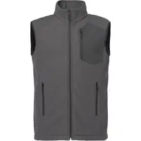 Willard EVIKON Pánská fleecová vesta, tmavě šedá, velikost XXL