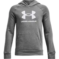 Under Armour RIVAL Chlapecká mikina, tmavě šedá, velikost M