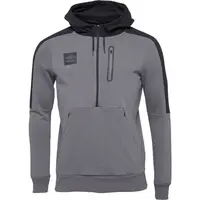 Umbro TERRACE HALF ZIP HOODIE Pánská mikina, tmavě šedá, velikost