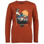 Lewro JENKIN Chlapecké triko, hnědá, velikost 164-170