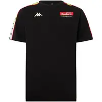 Kappa 222 BANDA RAN VR46 TRAVEL Pánské tričko, černá, velikost