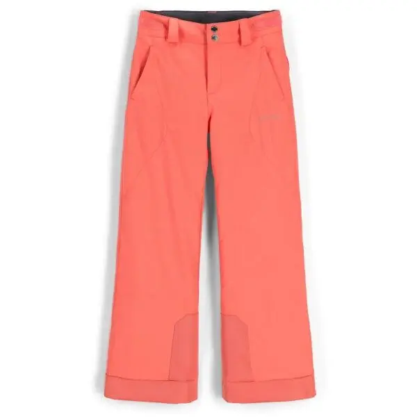 Spyder OLYMPIA PANT Dívčí kalhoty, lososová, velikost 16Y