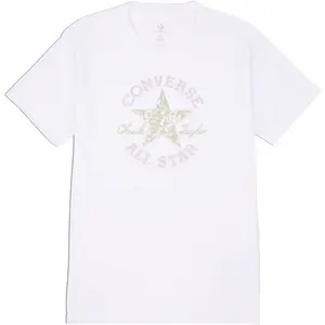 Converse CHUCK PATCH INFILL Dámské tričko, bílá, velikost