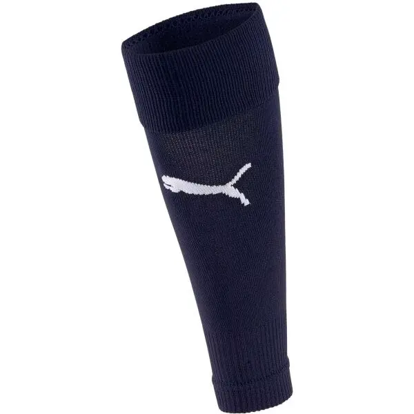 Puma TEAMGOAL 23 SLEEVE SOCK Pánské štulpny, tmavě modrá, velikost 43-46