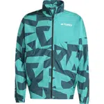 adidas TERREX MULTI PRINTED Pánská větrovka, zelená, velikost