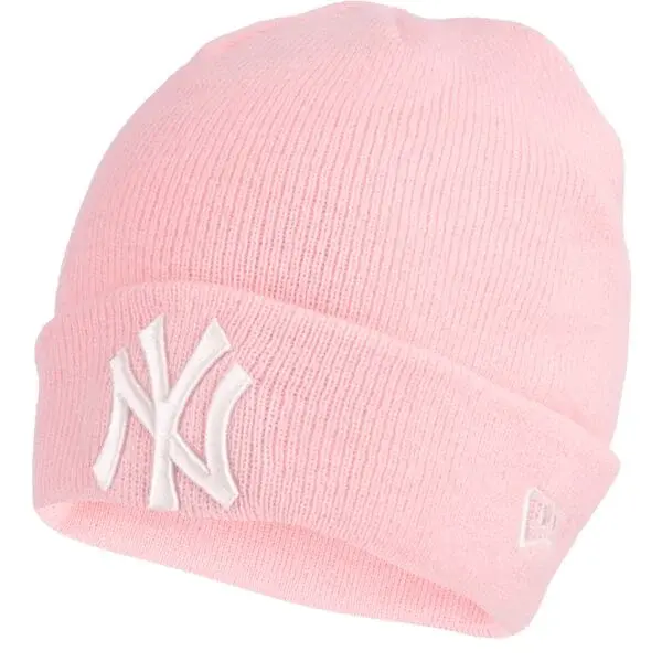 New Era ESS CUFF BEANIE NEYYAN Zimní čepice, růžová, velikost UNI