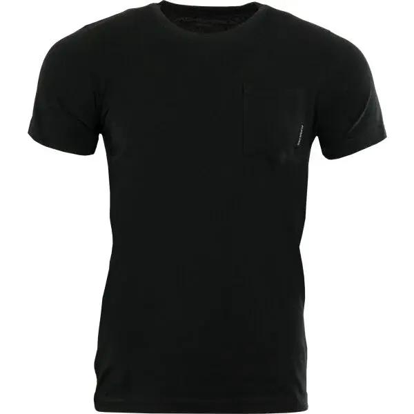 ALPINE PRO VEWEX Pánské triko, černá, velikost